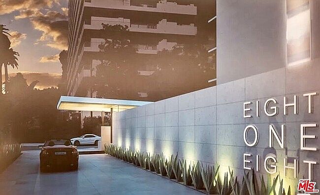 Eight One Eight illuminated entrance